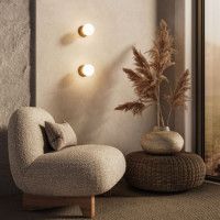 Настенный светильник Eurosvet Stone 303051 травертин a071589