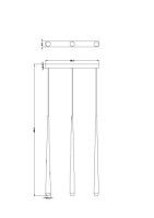 Подвесной светильник Arte Lamp Frankie A2191SP-18PB