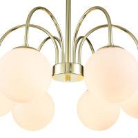 Люстра на штанге Indigo Voga 13017/6R Gold V000325