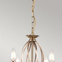 Подвесная люстра Elstead Lighting AG8-AGED-BRASS