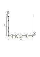 Подвесной светильник Maytoni Cosmo MOD210PL-L39BS3K