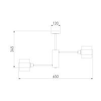 Потолочная люстра Eurosvet Arcada 70127/6 хром