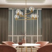 Люстра на штанге ImperiumLoft Fondo 140707-26