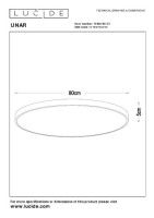 Потолочный светильник Lucide Unar 79185/80/31