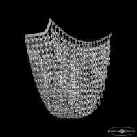 Настенный светильник Bohemia Ivele Crystal 77081B/34 Ni