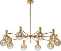 Люстра на штанге Indigo Collana 13015/10R Gold V000221