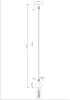 Подвесной светильник Arte Lamp Mark A7049SP-1BK