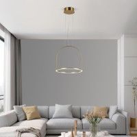 Подвесной светильник Eurosvet Over 90322/1 латунь a064959