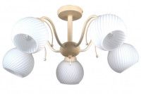 Люстра на штанге Natali Kovaltseva 75146/5C BEIGE GOLD