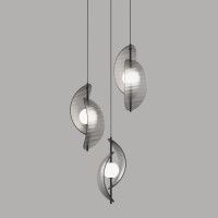 Подвесной светильник Delight Collection MD24030035-3A black/smoky