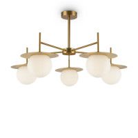 Люстра на штанге Freya Camelia FR5202PL-05BS