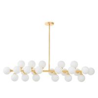 Люстра на штанге Lumina Deco Marsiada LDP 6033-24 GD