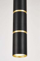 Подвесной светильник Lampit Nati TP TK40-P300 BK+GD