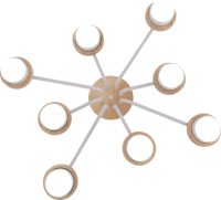 Потолочная люстра Rivoli Lois 3186-308 Б0070180