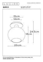 Потолочный светильник Lucide Marius 74114/01/30
