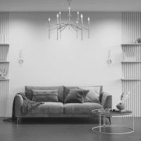 Люстра на штанге Eurosvet Anders 60142/9 хром Smart a061934