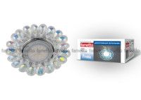 Встраиваемый светильник Fametto Peonia DLS-P119 GU5.3 CHROME/RAINBOW