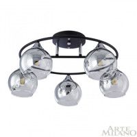 Потолочная люстра Arte Milano Amalfi 322403/5 BK+CR