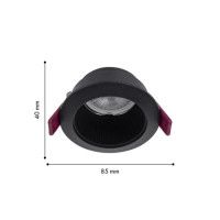 Встраиваемый светильник Favourite Lamppu 4545-1C