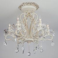 Потолочная люстра Eurosvet 12205/6 белый Strotskis