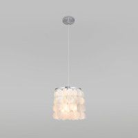 Подвесной светильник Eurosvet Sandra 60185/1 хром/перламутр a069247