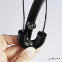 Подвесной светодиодный светильник iLedex Zoom 10339P/A2-35W-3000K BK-WH