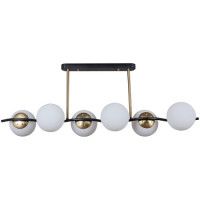 Потолочная люстра Reluce 36364-0.3-06 BK+COP