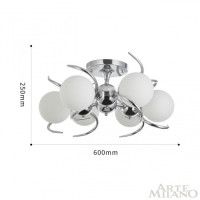 Потолочная люстра Arte Milano 271007/6C Ni