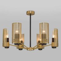 Люстра на штанге Eurosvet Grino 70139/6 латунь
